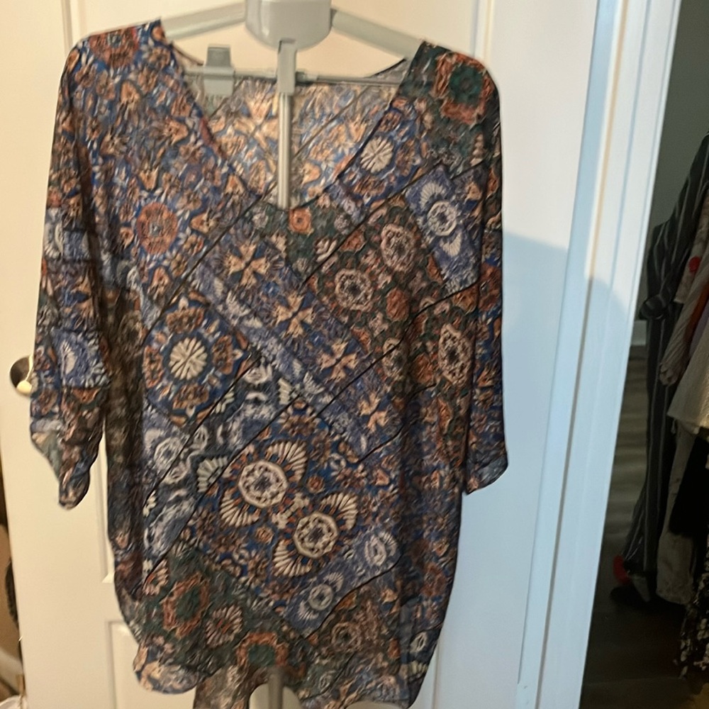 O’Neil Blue beach coverup